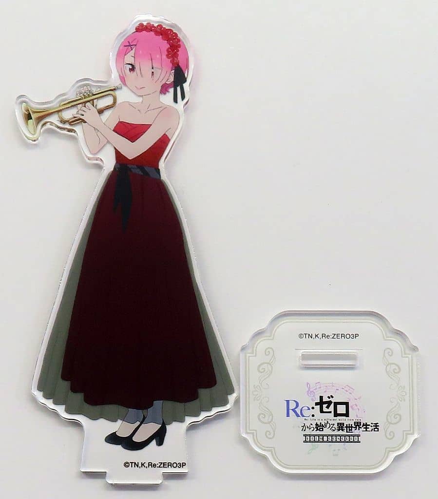 Ram Re:ZERO -Starting Life in Another World- Big Acrylic Stand Film Concert Limited Acrylic Stand [USED]