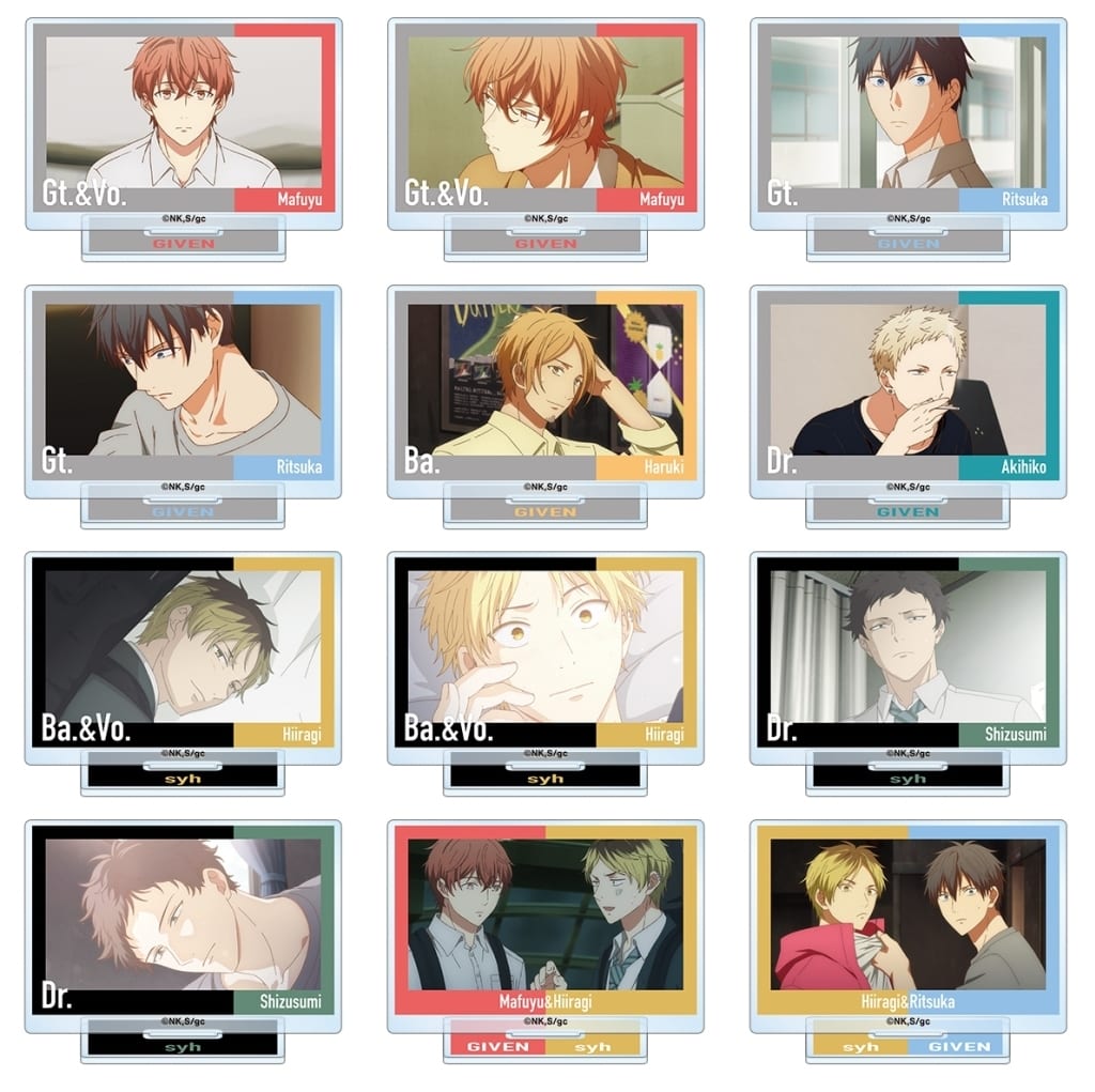 Mafuyu Sato, etc. Given Movie 2: Hiiragi Mix Trading Acrylic Stand Featuring Scene Stills All 12 Types Set Acrylic Stands [USED]