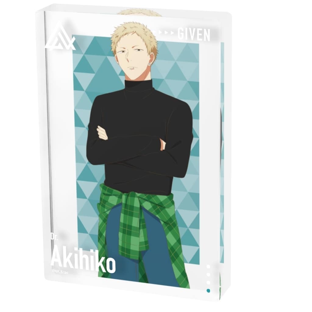 Akihiko Kaji Given Movie 2: Hiiragi Mix Acrylic Block Acrylic Stands [USED]