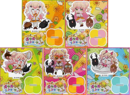 Nene Momosuzu VTuber Hololive Trading Acrylic Keychain with Frame Nenechi’s Glittering Fan Meeting Kabuto & Stag Beetle Forest at Odaiba 2024 Exclusive All 5 Types Set Acrylic Stands [USED]