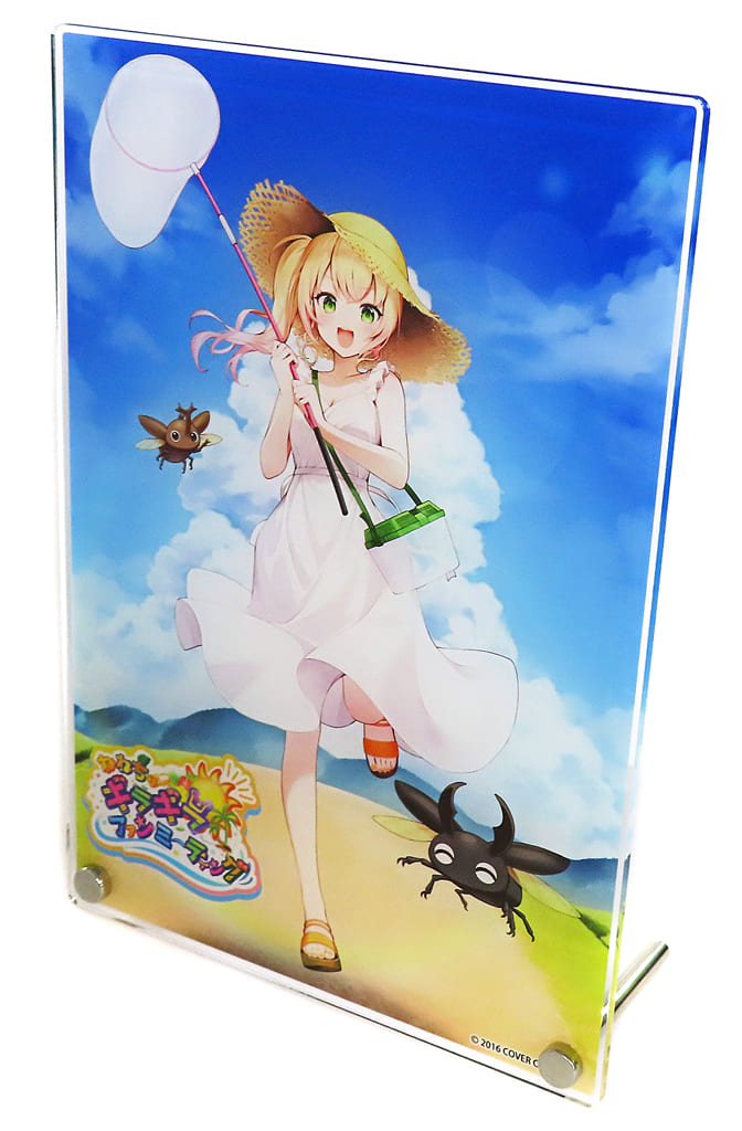 Nene Momosuzu VTuber Hololive Acrylic Board Nenechi’s Glittering Fan Meeting Kabuto & Stag Beetle Forest at Odaiba 2024 Exclusive Acrylic Stands [USED]