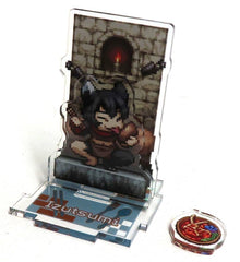 Izutsumi Delicious in Dungeon Trading Acrylic Keychain Newly Drawn Chibi Pixel Art! Acrylic Stands [USED]