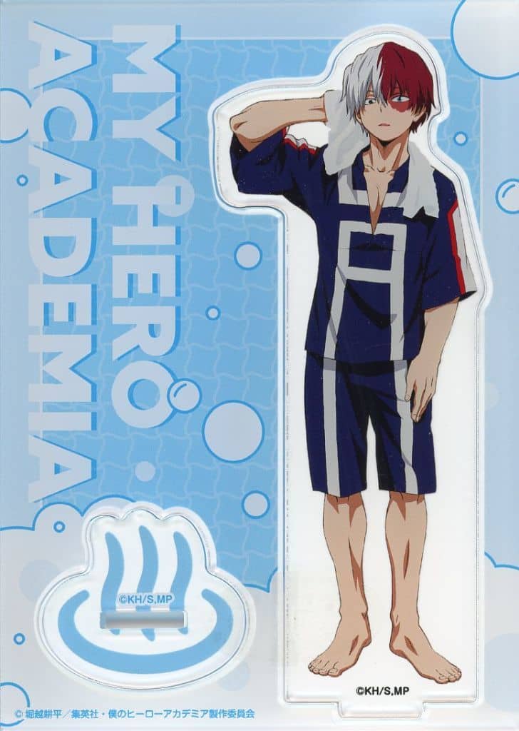 My Hero Academia Shoto Todoroki Acrylic Stand Bath Ver. Gokurakuyu RAKU SPA Beyond Bliss! PLUS ULSPA Exclusive Acrylic Stands [USED]