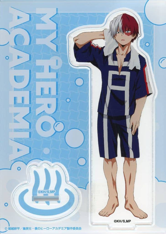 My Hero Academia Shoto Todoroki Acrylic Stand Bath Ver. Gokurakuyu RAKU SPA Beyond Bliss! PLUS ULSPA Exclusive Acrylic Stands [USED]