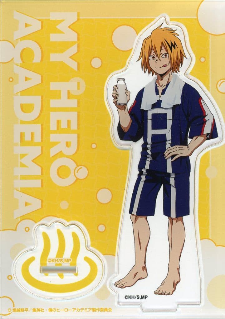 My Hero Academia Denki Kaminari Acrylic Stand Bath Ver. Gokurakuyu RAKU SPA Beyond Bliss! PLUS ULSPA Exclusive Acrylic Stands [USED]