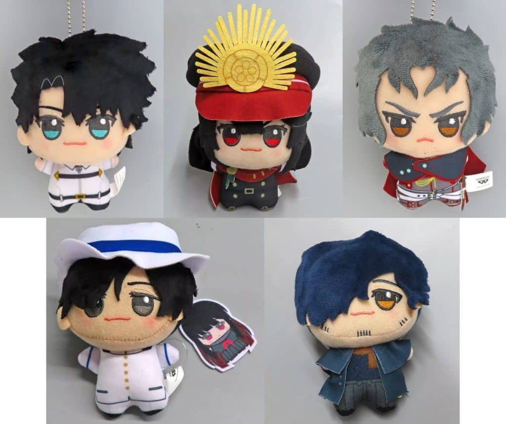 Archer/Nobunaga Oda, etc. Fate/Grand Order Chibigurumi Vol.1 All 5 Types Set Mascot [USED]