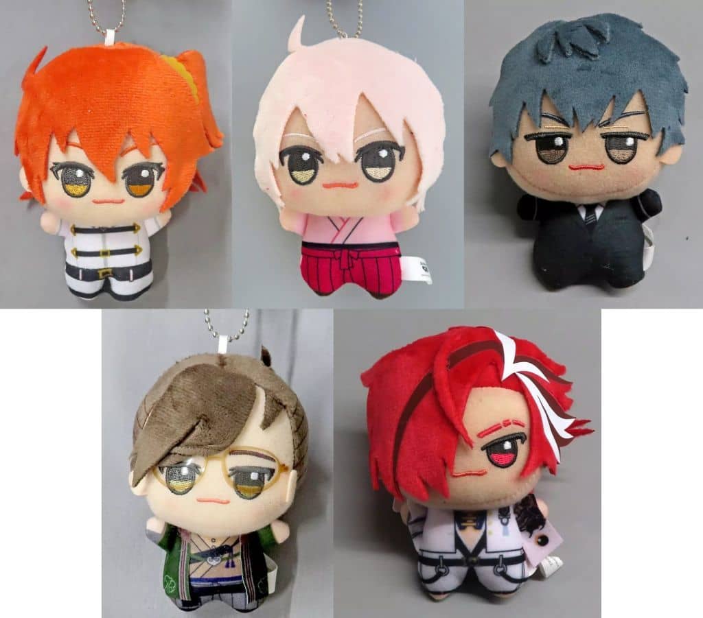 Saber Souji Okita, etc. Fate/Grand Order Chibigurumi Vol.2 All 5 Types Set Mascot [USED]