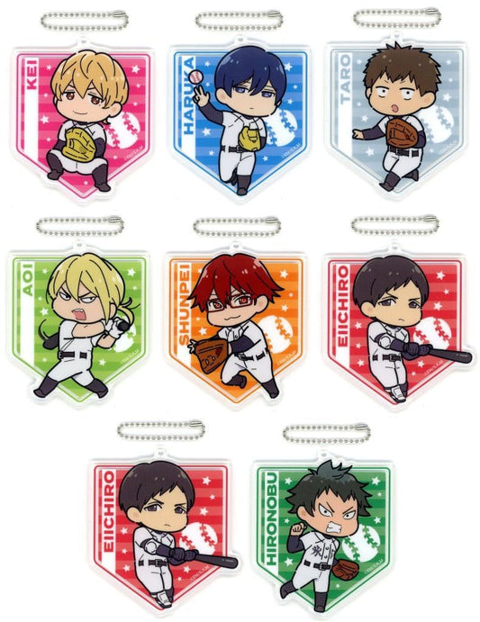 Kei Kaname, etc. Oblivion Battery Acrylic Keychain All 8 Types Set Key Chain [USED]