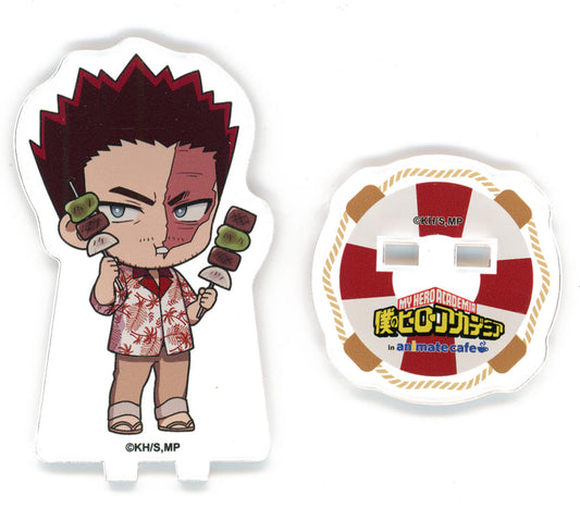 My Hero Academia Endevor Trading Acrylic Keychain Summer Vacation Ver. B Available at Animate Cafe Exclusive Acrylic Stands [USED]