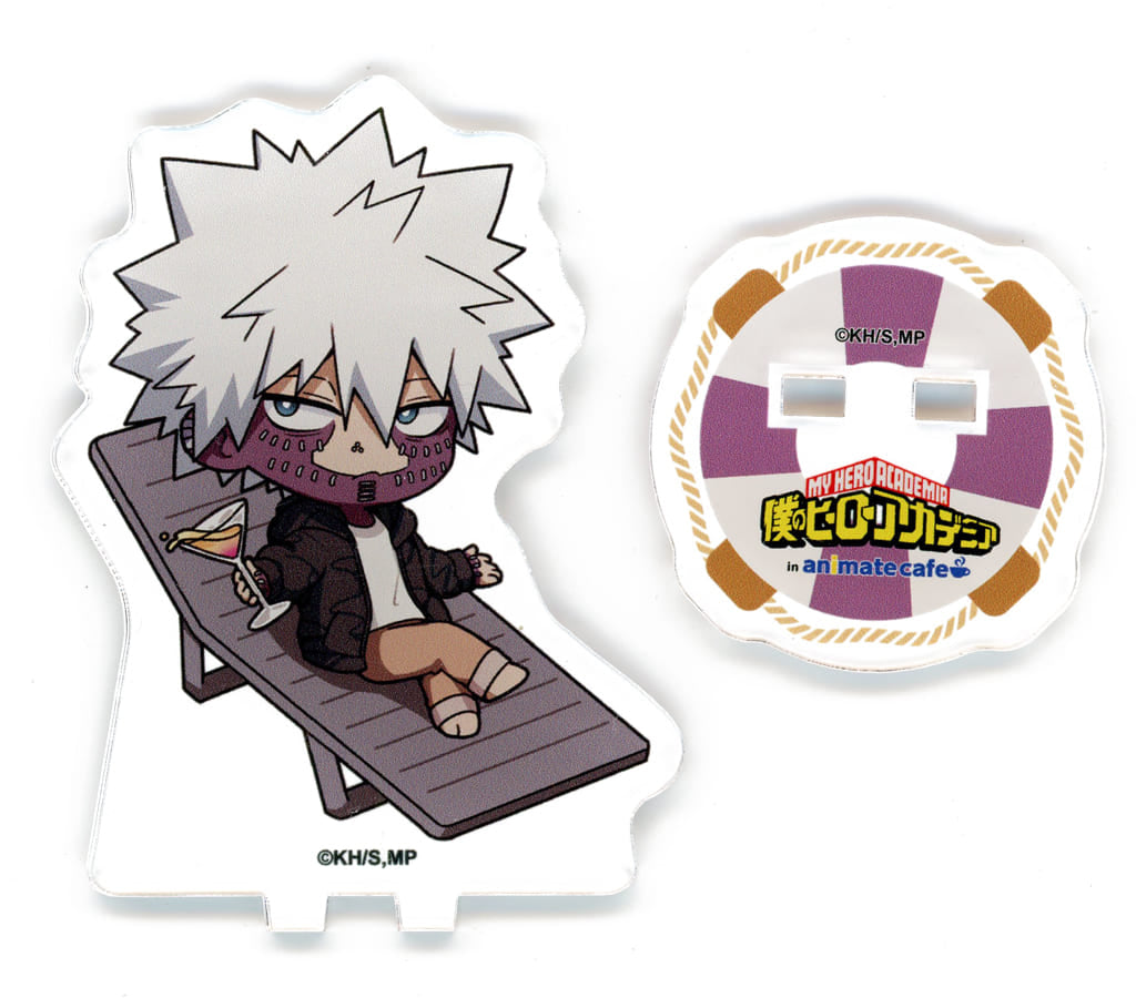 My Hero Academia Dabi Trading Acrylic Keychain Summer Vacation Ver. B Available at Animate Cafe Exclusive Acrylic Stands [USED]