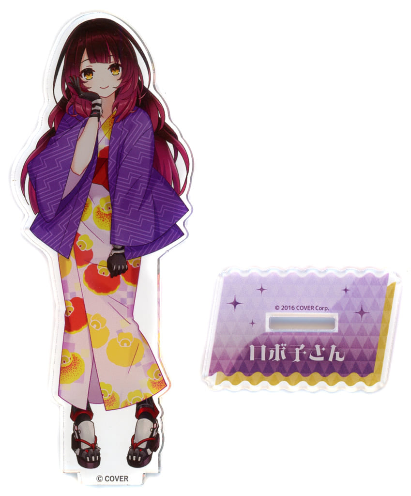 Roboco-san VTuber Hololive Life-Scale Acrylic Stand Yukata Ver. Gokurakuyu Raku SPA Collaboration Vol.5 Fulolife Exclusive Acrylic Stands [USED]