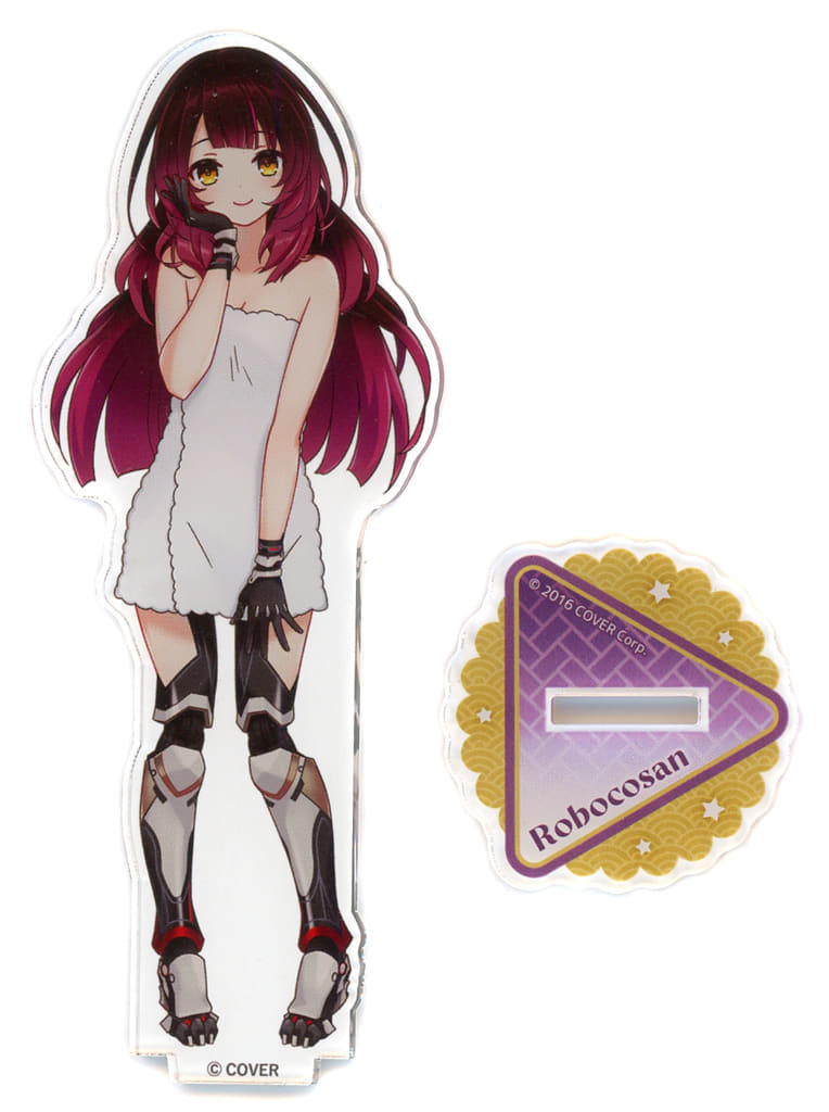 VTuber Hololive Roboco-san Life-Scale Acrylic Stand Post-Bath Version Gokurakuyu Raku SPA Collaboration Vol.5 Fulolife Exclusive Acrylic Stands [USED]