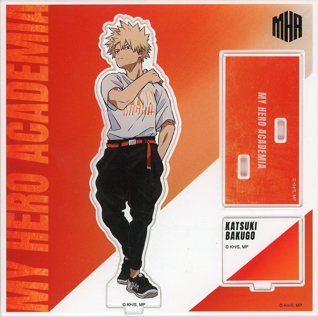 My Hero Academia Katsuki Bakugo Acrylic Stand Standing Picture Ver. Special Pop-Up MY HERO ACADEMIA T-shirts! T-shirts!! at baseyard tokyo Exclusive Acrylic Stands [USED]