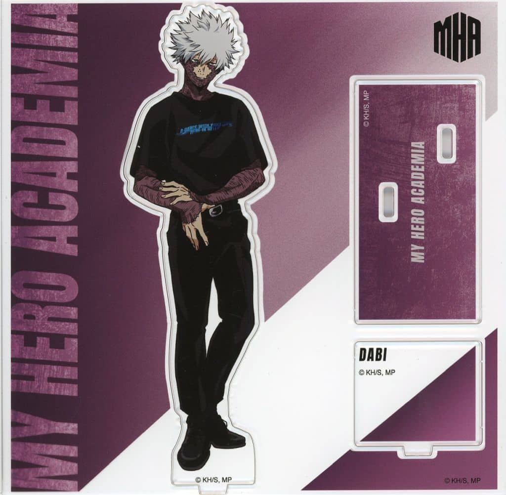 My Hero Academia Dabi Acrylic Stand Standing Picture Ver. Special Pop-Up MY HERO ACADEMIA T-shirts! T-shirts!! at baseyard tokyo Exclusive Acrylic Stands [USED]