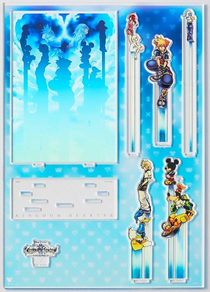 Sora, etc. KINGDOM HEARTS II Final Mix Refreshing Acrylic Stand Acrylic Stands [USED]