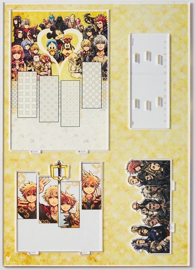 Donald Duck, etc. Kingdom Hearts 20th Anniversary Acrylic Stand Acrylic Stands [USED]