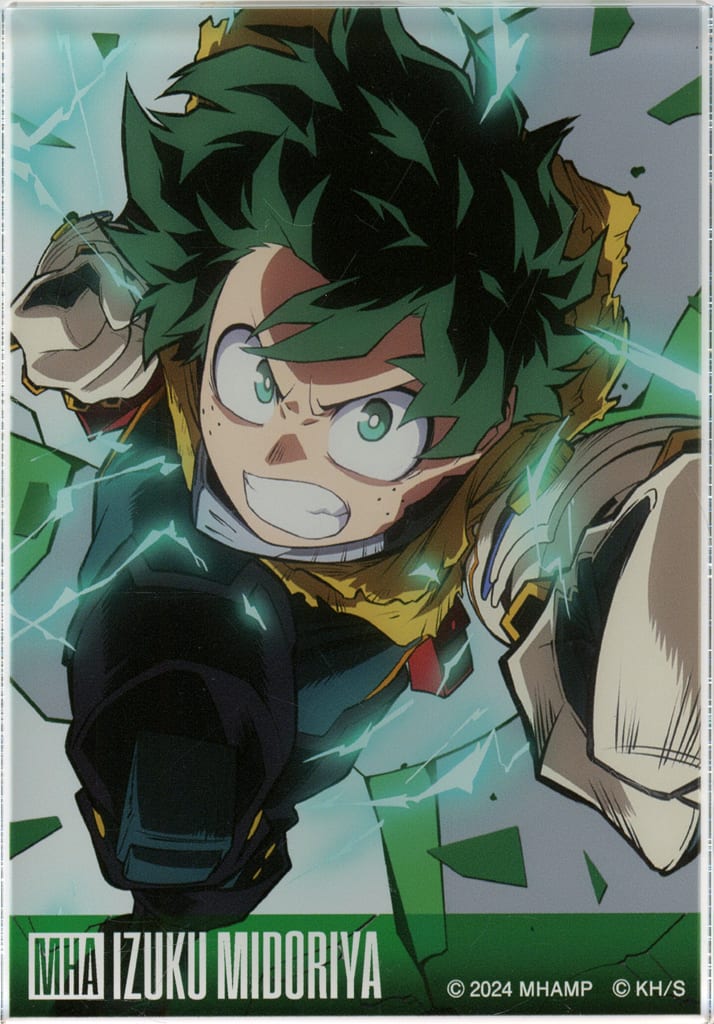 My Hero Academia: You're Next Izuku Midoriya Acrylic Block Acrylic Stands [USED]