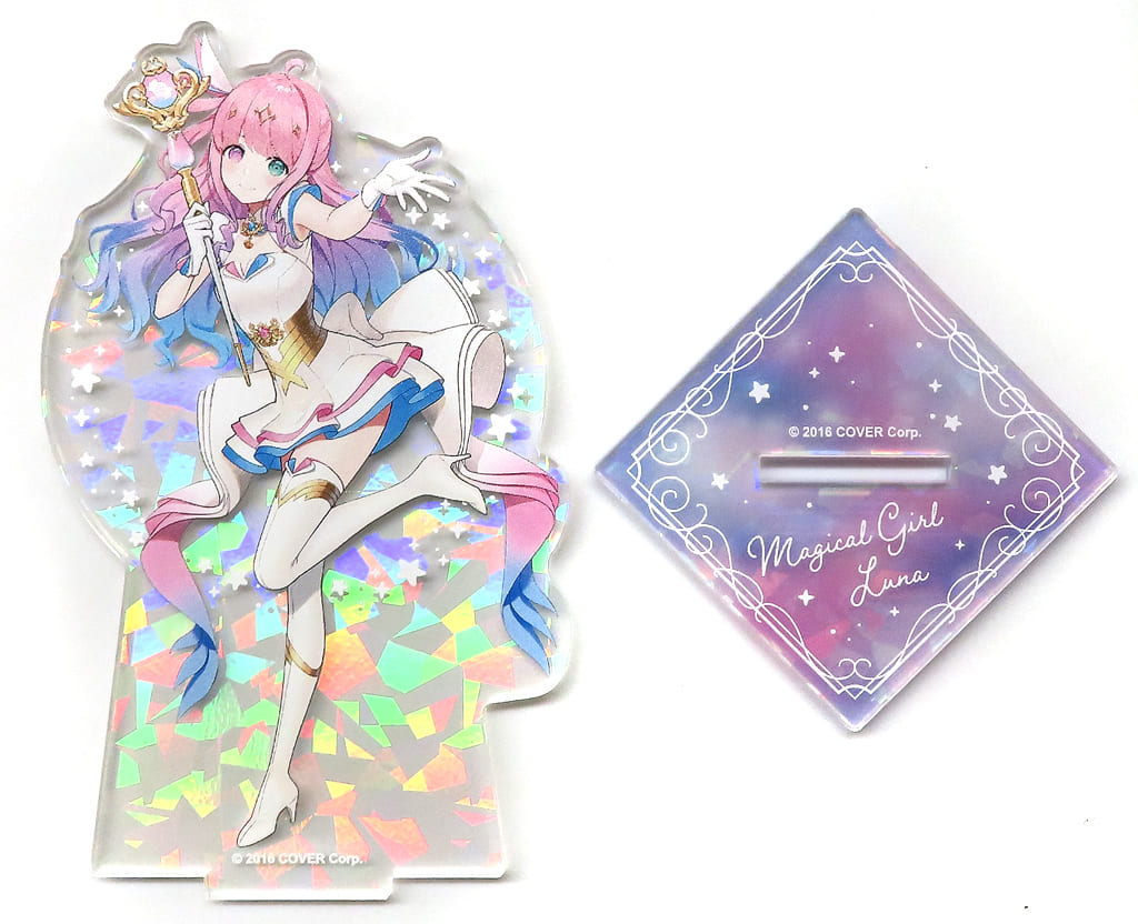 Himemori Luna Magical Girl Luna VTuber Hololive Hololive Kirarin Acrylic Stand Magical Girl holoWitches! Ver. Magical Girl Holowitches! Exhibition at Marui Exclusive Acrylic Stands [USED]