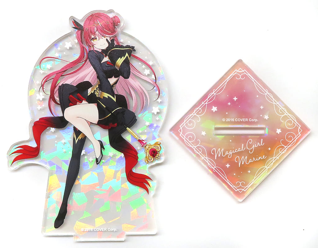 Houshou Marine Magical Girl Marine VTuber Hololive Hololive Kirarin Acrylic Stand Magical Girl holoWitches! Ver. Magical Girl Holowitches! Exhibition at Marui Exclusive Acrylic Stands [USED]