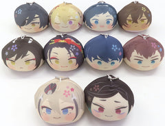 Koryuu Kagemitsu, etc. Wanpaku! Touken Ranbu Omanjuu Niginigi Mascot 3Rd Part 2 All 10 Types Set Mascot [USED]