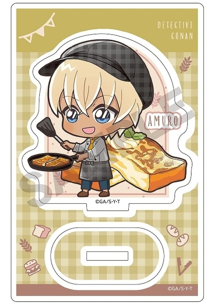 Toru Amuro Detective Conan Charapeko Bakery Acrylic Stand Acrylic Stand [USED]