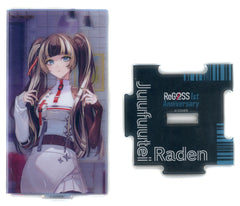 Juufuutei Raden VTuber Hololive ReGLOSS 1st Anniversary Celebration Mirror Acrylic Stand DEV_IS ReGLOSS 1st Anniversary Only Store at HMV&BOOKS Exclusive Acrylic Stands [USED]