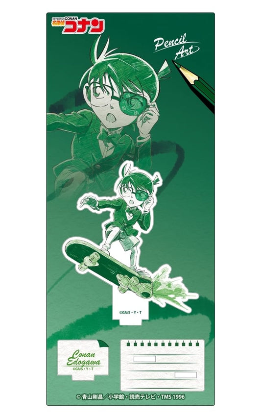 Conan Edogawa Detective Conan Pencil Art Acrylic Stand Collection Vol.6 Acrylic Stand [USED]