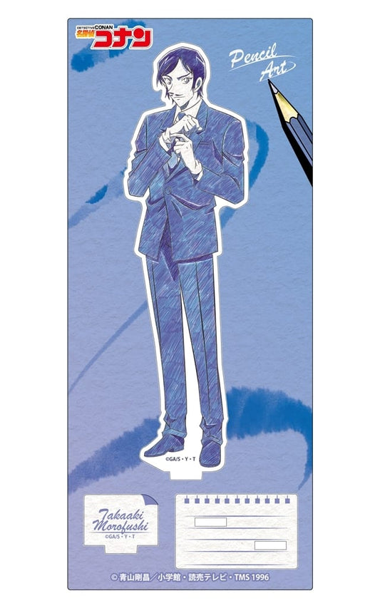 Takaaki Morofushi Detective Conan Pencil Art Acrylic Stand Collection Vol.6 Acrylic Stand [USED]