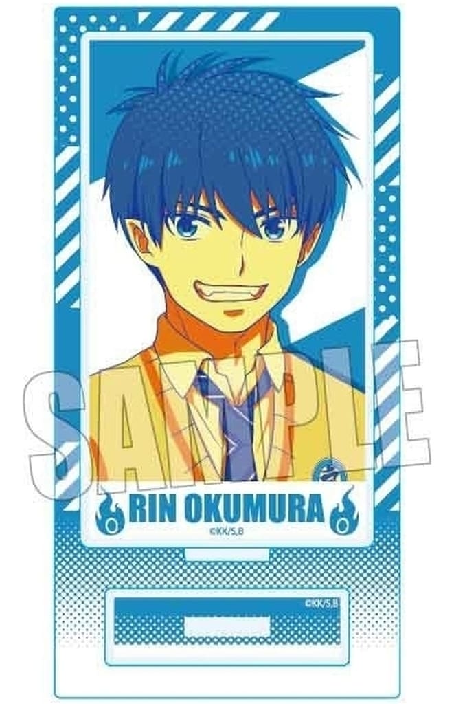 Rin Okumura Blue Exorcist: Shimane Illuminati Saga POP-TONE Acrylic Figure Acrylic Stands [USED]