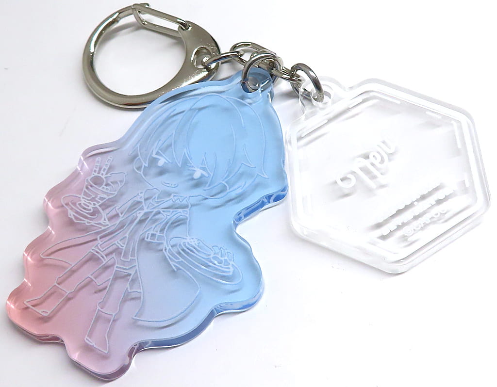 Devil May Cry Nero Gradation Acrylic Keychain Capcom Cafe Limited Keychains [USED]