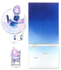 Himemori Luna VTuber Hololive Moon Galaxy Acrylic Diorama Stand Activity 4th Anniversary Acrylic Stands [USED]