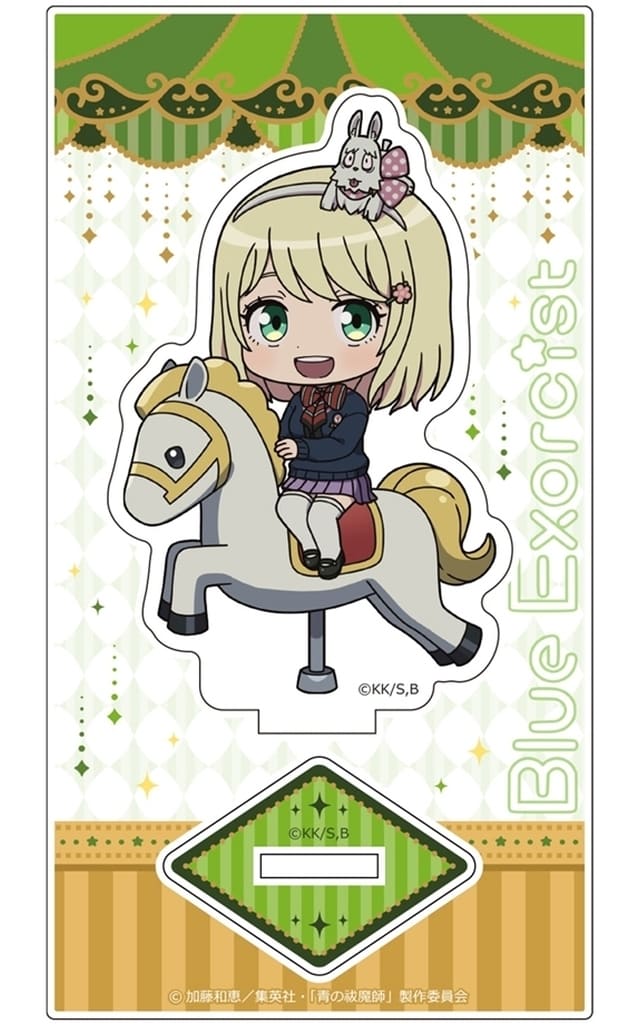 Shiemi Moriyama Blue Exorcist: Shimane Illuminati Saga Amusement Park Acrylic Stand Acrylic Stands [USED]