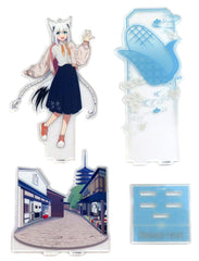 Shirakami Fubuki Kyomaf VTuber Hololive Kyomaf 2024 Acrylic Diorama Stand Kyoto International Manga and Anime Fair 2024 Exclusive Acrylic Stands [USED]
