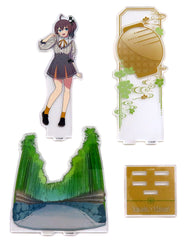 Natsuiro Matsuri VTuber Hololive Kyomaf 2024 Acrylic Diorama Stand Kyoto International Manga and Anime Fair 2024 Exclusive Acrylic Stands [USED]