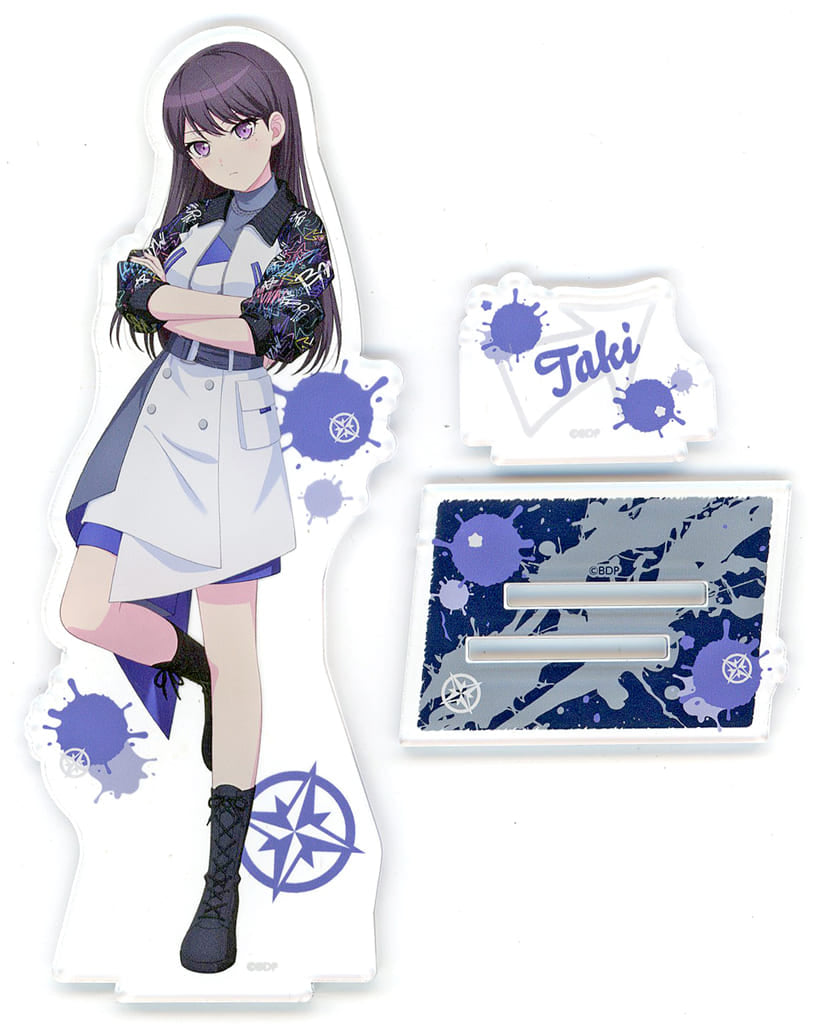 Taki Shiina BanG Dream! Acrylic Stand Poppin'Party MyGO!!!!! Joint Live Divide/Unite Exclusive Acrylic Stand [USED]