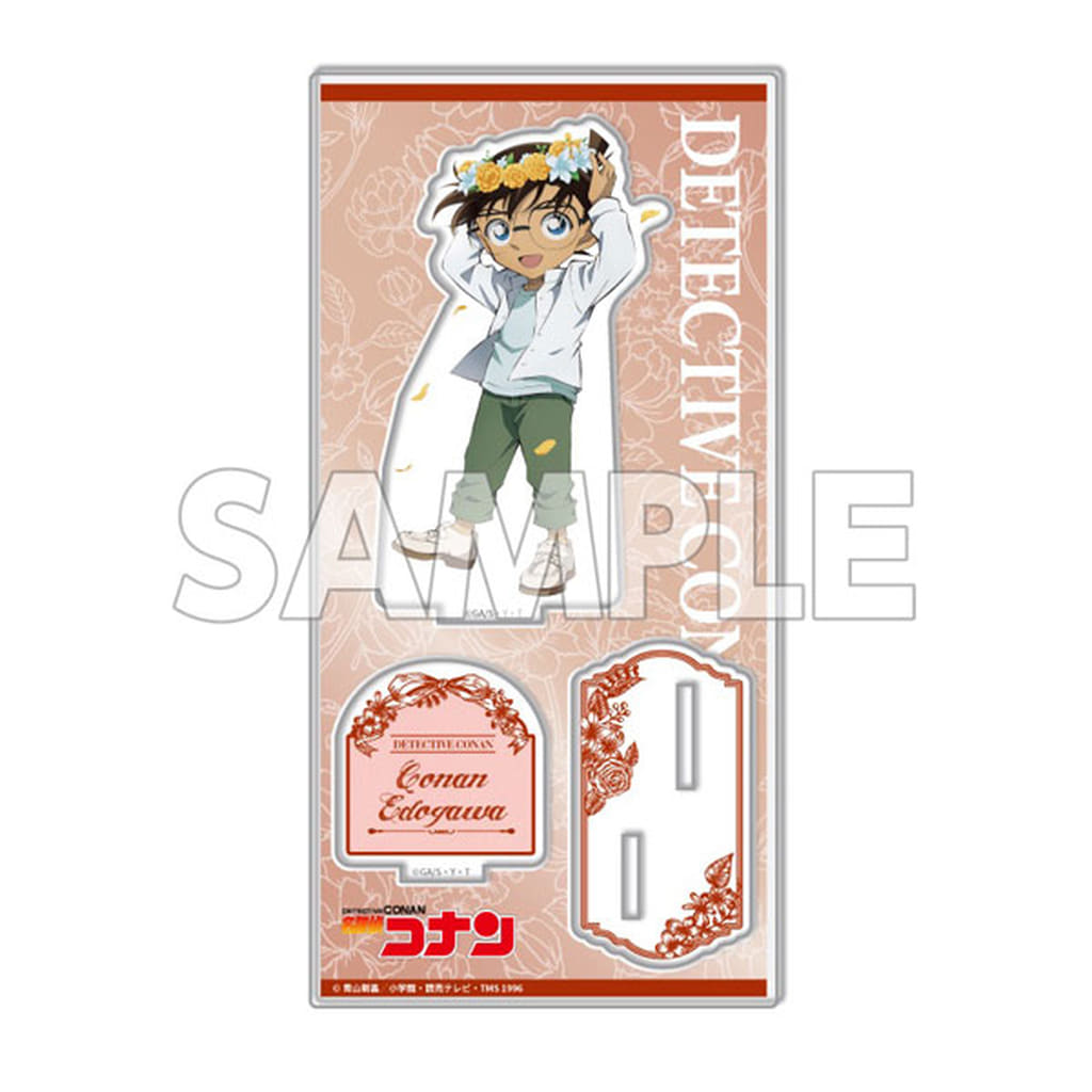 Conan Edogawa Detective Conan Acrylic Stand Flower Crown: Flow in the Wind Acrylic Stand [USED]