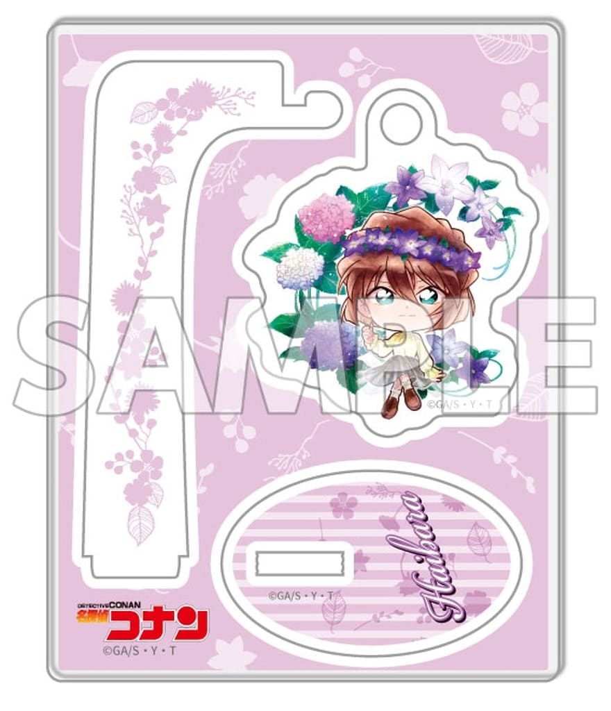 Ai Haibara Detective Conan Trading Yurayura Acrylic Stand Chibi Flower Crown: Flow in the Wind Acrylic Stand [USED]