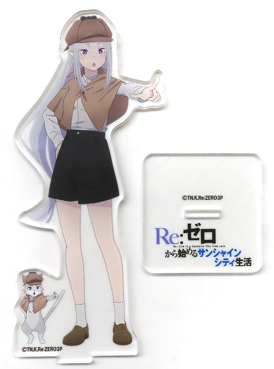 Emilia Pack Re:ZERO -Starting Life in Another World- Acrylic Stand Re:Zero Starting Life in Sunshine City Limited Acrylic Stand [USED]