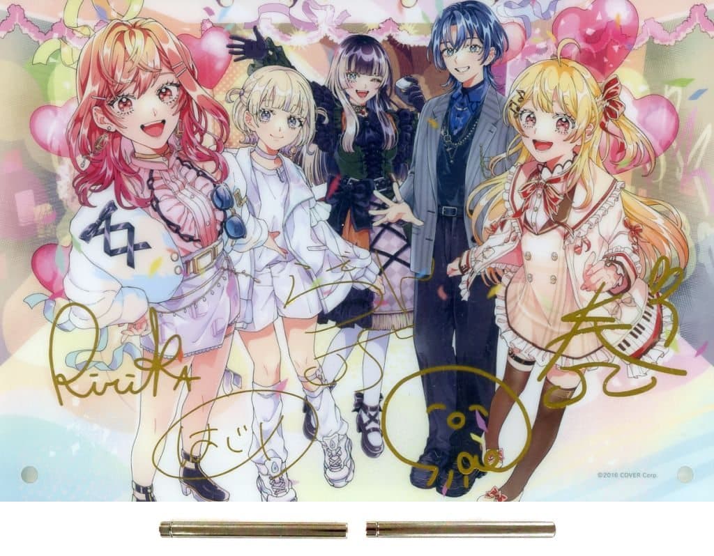 ReGLOSS VTuber Hololive Acrylic Panel DEV_IS ReGLOSS Half Anniversary Acrylic Stands [USED]