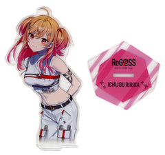 VTuber Hololive Ichijo Ririka Acrylic Stand Symmetry Ver. DEV_IS ReGLOSS Half Anniversary Acrylic Stands [USED]