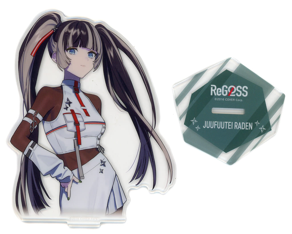VTuber Hololive Juufuutei Raden Acrylic Stand Symmetry Ver. DEV_IS ReGLOSS Half Anniversary Acrylic Stands [USED]