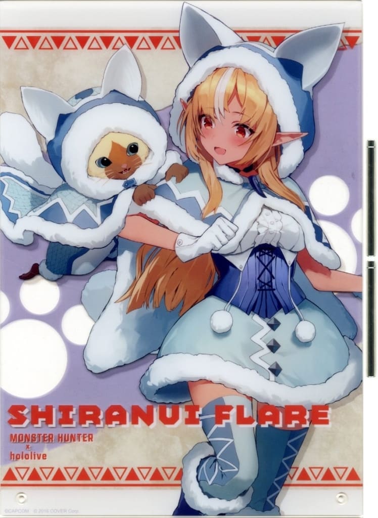 Flare Shiranui Tobi-Kadachi Armor Set Palico VTuber Hololive Acrylic Board Monster Hunter x Hololive and Palico Vol.1 3rd Generation Capcom Store Exclusive Acrylic Stands [USED]