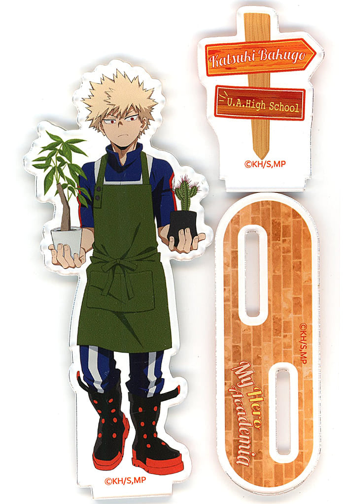 My Hero Academia: You're Next Katsuki Bakugo Acrylic Stand Gardener Movie Vol.4 Public Commemoration Fair in Hands Limited Acrylic Stands [USED]