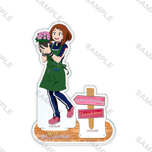 My Hero Academia: You're Next Ochaco Uraraka Acrylic Stand Gardener Movie Vol.4 Public Commemoration Fair in Hands Limited Acrylic Stands [USED]