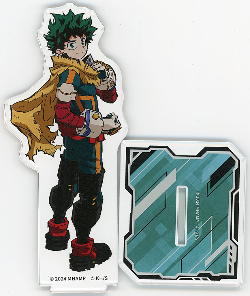 My Hero Academia THE MOVIE: You're Next Izuku Midoriya Newly Illustrated Big Acrylic Stand Premiere Commemorative Pop Up Shop Exclusive Acrylic Stands [USED]