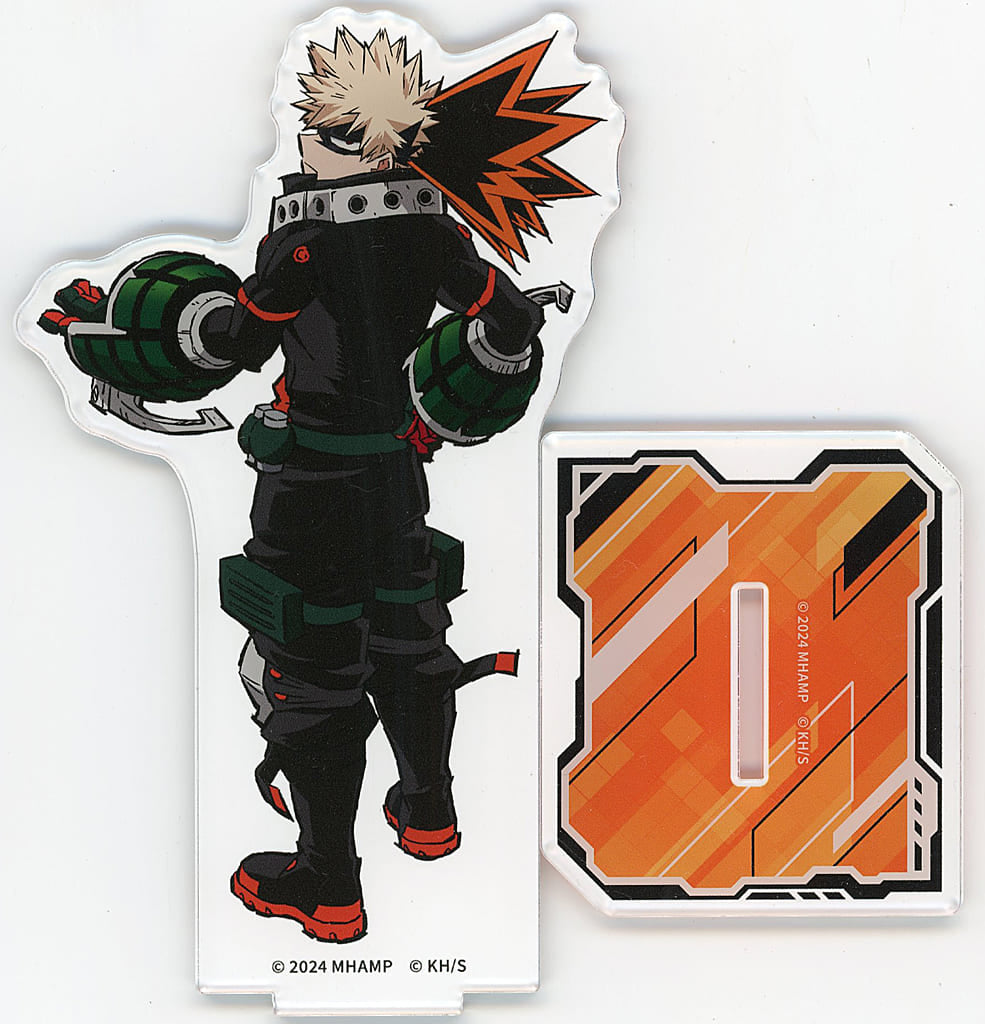 My Hero Academia THE MOVIE: You're Next Katsuki Bakugo Newly Illustrated Big Acrylic Stand Premiere Commemorative Pop Up Shop Exclusive Acrylic Stands [USED]