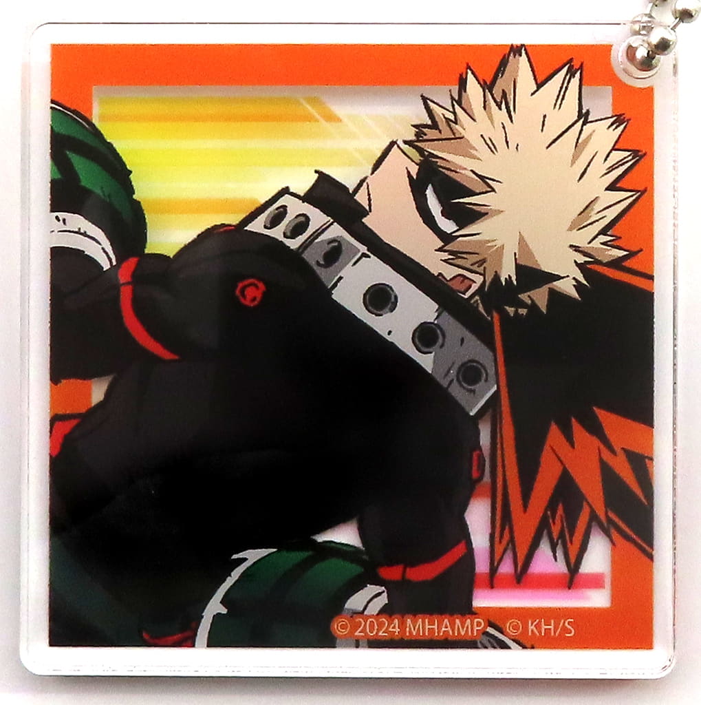 My Hero Academia THE MOVIE: You're Next Katsuki Bakugo Newly Drawn Acrylic Keychain Collection Premiere Commemorative Pop Up Shop Exclusive Keychains [USED]