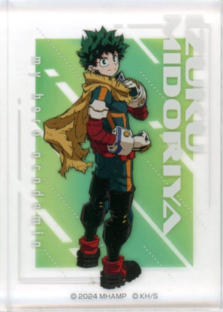 My Hero Academia THE MOVIE: You're Next Izuku Midoriya Original Illustration Acrylic Block Collection Premiere Commemorative Pop Up Shop Exclusive Acrylic Stands [USED]