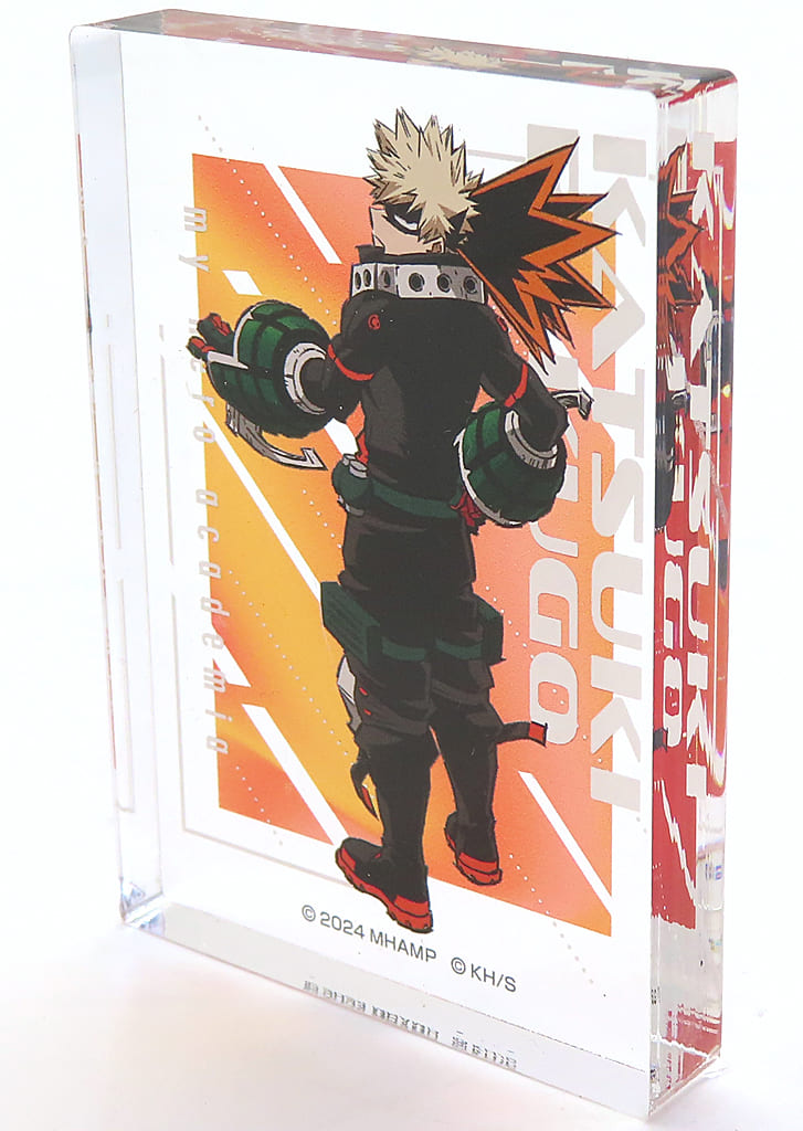 My Hero Academia THE MOVIE: You're Next Katsuki Bakugo Original Illustration Acrylic Block Collection Premiere Commemorative Pop Up Shop Exclusive Acrylic Stands [USED]
