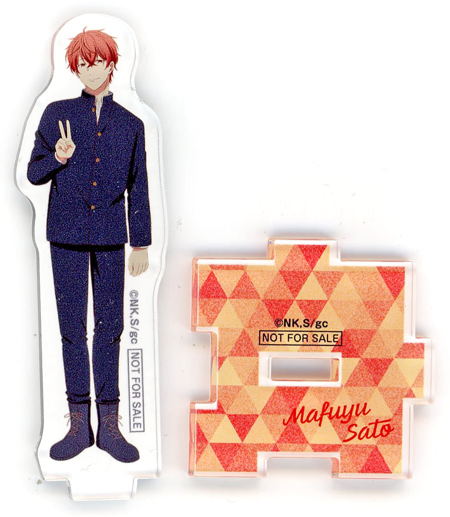 Mafuyu Sato Given The Movie: Umi e Tsunagaru Mini Acrylic Stand Bonus for Purchasing the Original Popcorn Bag Acrylic Stands [USED]